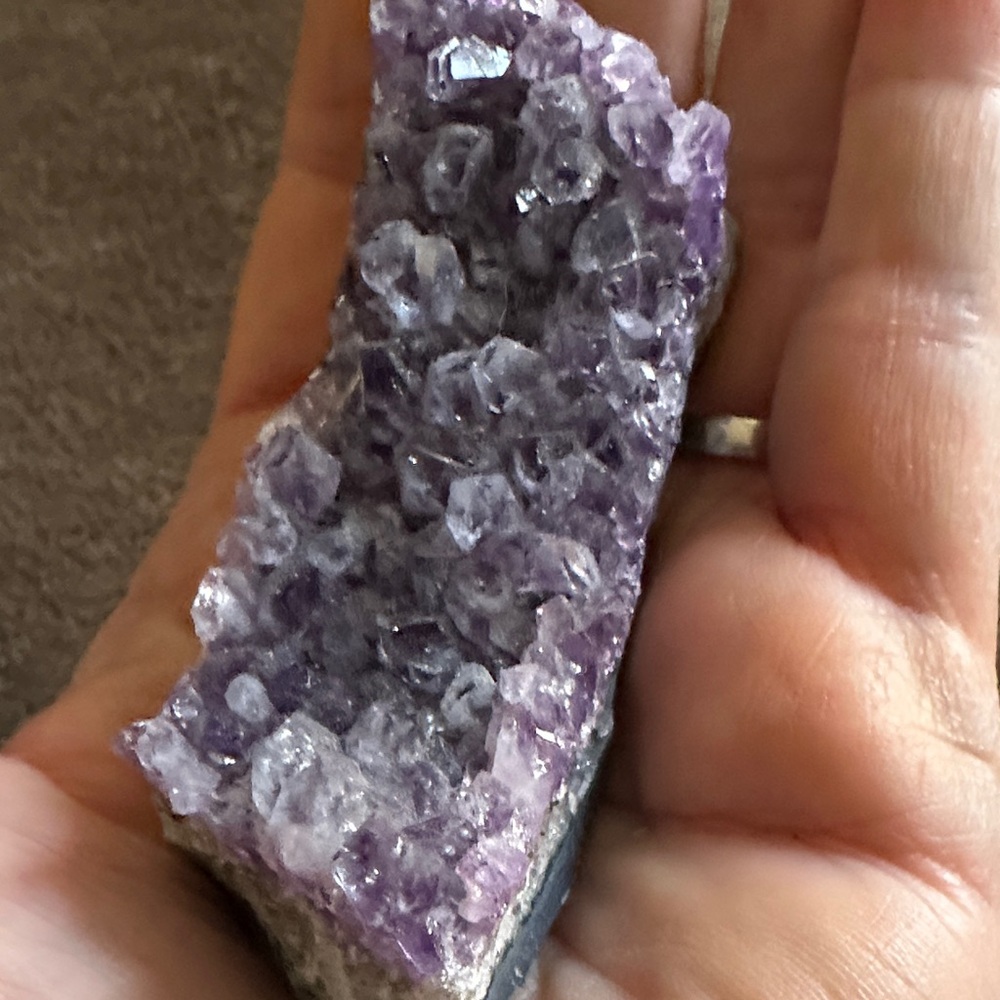 Purple Amethyst Crystal Cluster